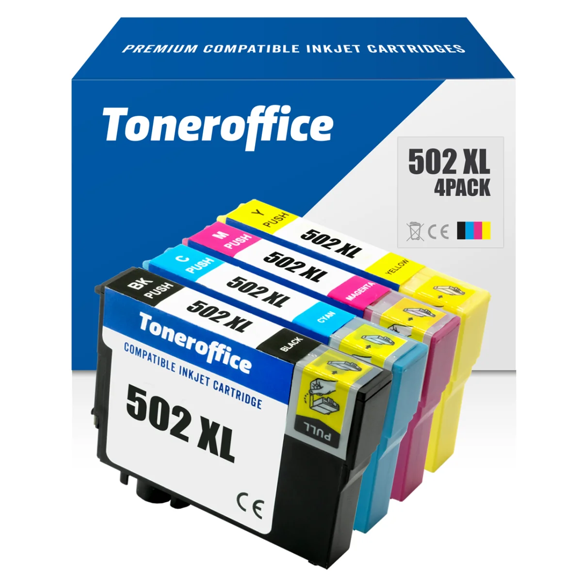 Tintenpatronen kompatibel 502 XL für Epson XP 5100 XP 5105 WorkForce WF-2860 DWF WorkForce WF-2865 DWF ab sofort bei uns erhältlich!