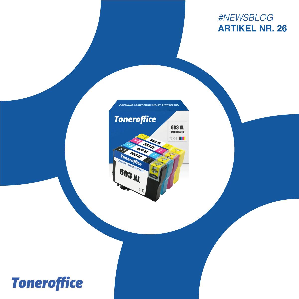 Kompatibel Epson 603 XL Tintenpatronen bei uns im Online Shop | Toneroffice.de