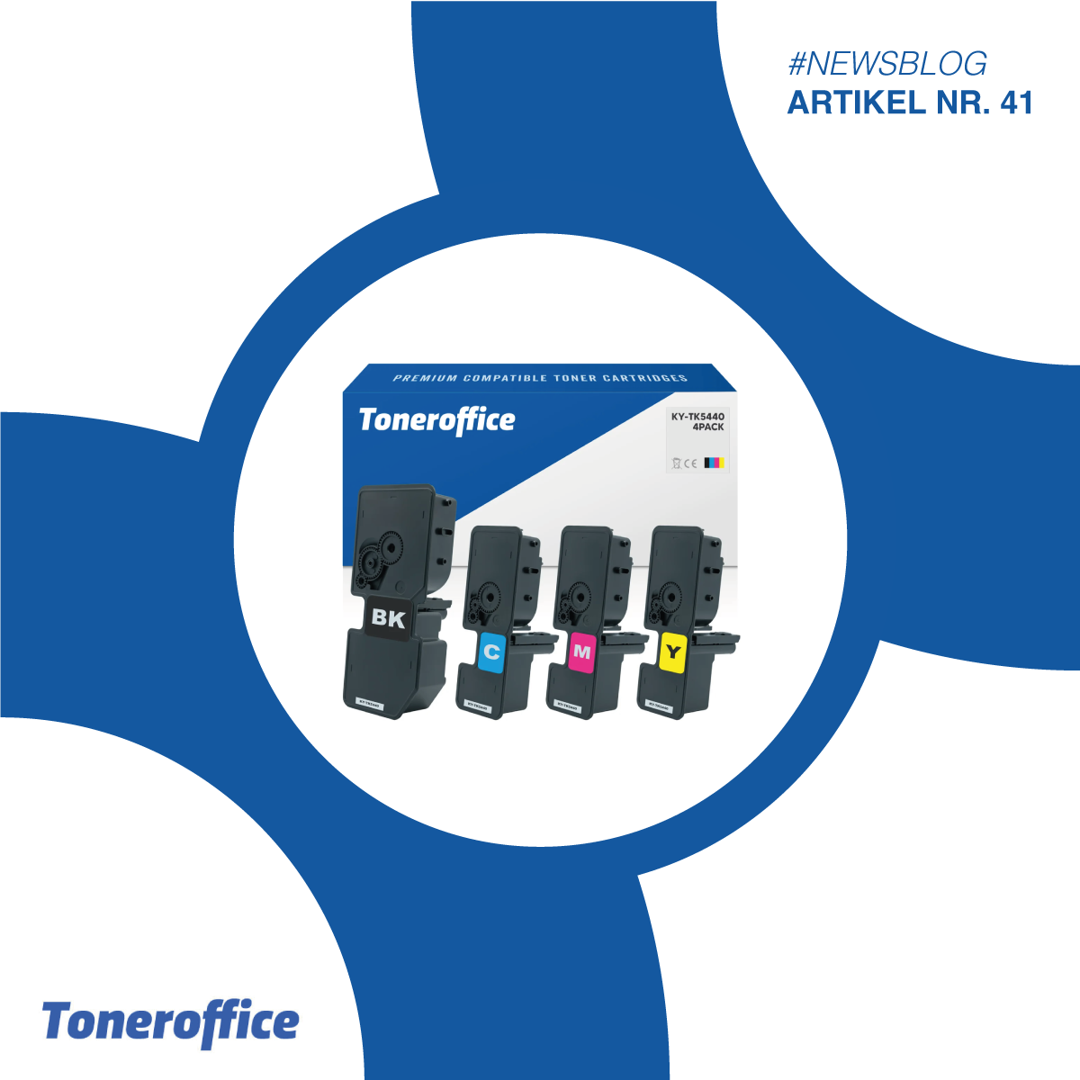 Es ist soweit: Kompatible Toner zu Kyocera TK-5440 BKCMY mit 78% Preisvorteil jetzt bei Toneroffice.de