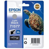 Original Epson T1577 Druckerpatrone  Schwarz (hell) (25,9 ml)