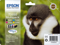 Original Epson T0895 C13T08954010 Druckerpatronen Multipack BKCMY