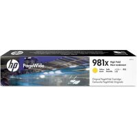 Original HP 981X Gelb L0R11A Druckerpatrone (116 ml, 10000 Seiten)