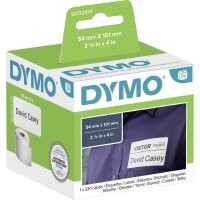 Dymo 99014 54x101mm Adress Etikett Weiss