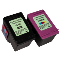 Kompatibel HP DeskJet 3762 AIO Druckerpatronen 304 XL Schwarz und Farbig 2er Set