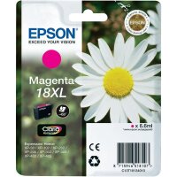 Original Epson 18 XL T1813 Magenta Druckerpatrone (6.6ml, ~450 Seiten, XL)