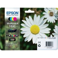 Original Epson 18 XL T1816 Multipack 4 Druckerpatrone XL BK C M Y