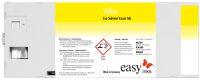 Kompatibel easy Eco Solvent Exact Tinte Yellow ESP-RH-220-Y, 220ml Kartusche