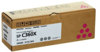 Original Ricoh 408252 SPC360X Toner Magenta (~9000 Seiten)