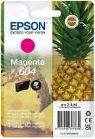 Original Epson 604 (C13T10G34010) Magenta Druckerpatrone (~130 Seiten)
