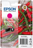 Original Epson 503 (C13T09Q34010) Magenta Druckerpatrone (~165 Seiten)