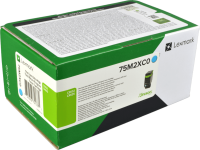 Original Lexmark C Cyan 75M2XC0 XXL Toner (~11700 Seiten)