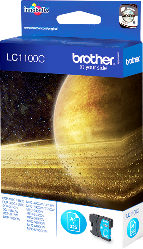 Brother LC1100 Value Pack Druckerpatronen – 4 Farben (Schwarz, Gelb, Cyan, Magenta)