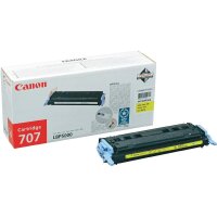 Original Canon 707 Gelb Toner (~2.000 Seiten)