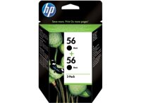 Original HP C9502AE 56+56 Multipack Schwarz