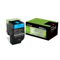 Original Lexmark 802HC Cyan Toner (~3.000 Seiten)