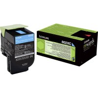 Original Lexmark 802XC Cyan Toner (~4.000 Seiten)