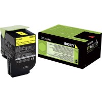 Original Lexmark 802XY Gelb Toner (~4.000 Seiten)