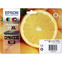 Original Epson 33 XL T3357 Multipack C M Y BK PBK Druckerpatronen