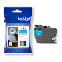 Original Brother LC-422 C Cyan Druckerpatrone (~550)