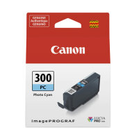 Original Canon PFI-300 PC Cyan hell 4197C001 Tintenpatrone (14,4ml)