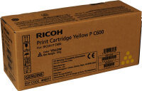 Original Ricoh 408317 Toner Gelb (~12000 Seiten)