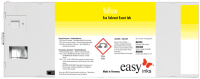Kompatibel easy Eco Solvent Exact Tinte Yellow ESP-VJ-220-Y f&uuml;r Mutoh...