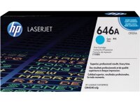 Original HP CF031A 646 Toner Cyan (~12500 Seiten)