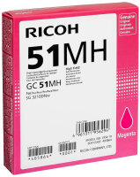 Original Ricoh 405864 GC-51 MH Tintenpatrone Magenta (~2500 Seiten)