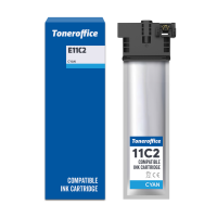 Kompatibel Epson T11C2 (C13T11C240) Cyan Druckerpatrone...