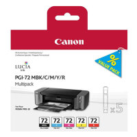 Original Canon PGI-72 5-Patronen Multipack MBK C M Y R...