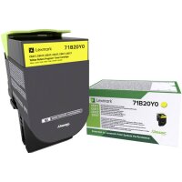 Original Lexmark 71B20Y0 Toner Gelb (~2.300 Seiten)