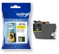 Original Brother LC-421 XL Y Gelb (~500 Seiten)