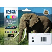 Original Epson 24XL T2438 Multipack 6 Druckerpatrone  XL BK C M G PC PM
