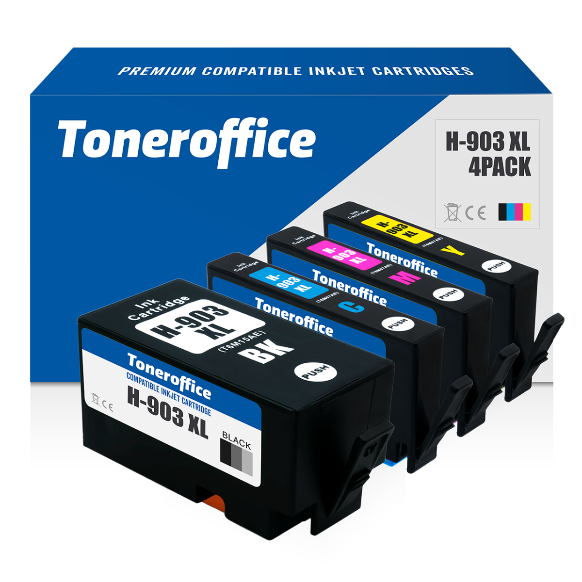 HP OfficeJet Pro 6965 Patronen (903XL) Set kompatibel, 44,99