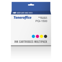 Kompatibel Canon Maxify MB 2155 Druckerpatronen PGI-1500 BK C M Y 4er Set