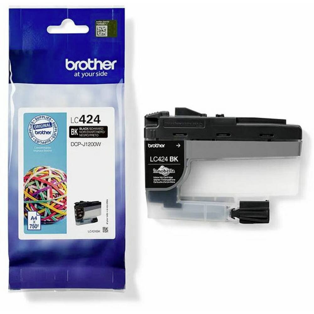 Brother LC-424 Schwarz Druckerpatrone | Toneroffice, 23,85