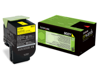Original Lexmark 802Y Gelb Toner (~1.000 Seiten)