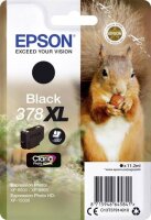Original Epson 378 XL (C13T37914010) Schwarz (~500 Seiten)