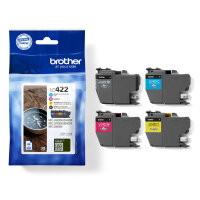 Original Brother LC-422 (LC422VAL) Multipack BK C M Y...