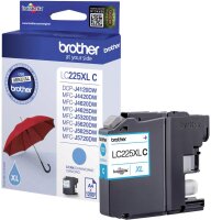 Original Brother LC-225 XL C Druckerpatrone Cyan (~1.200 Seiten)