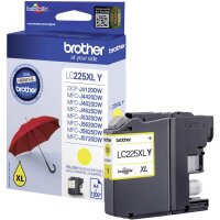 Original Brother LC-225 XL Y Druckerpatrone Gelb (~1.200 Seiten)