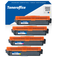 Kompatibel zu Brother MFC 9342 CDW Toner BK C M Y TN-242 / TN-246 4er Set Multipack