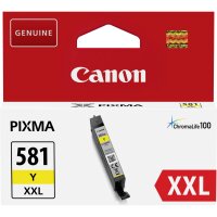 Original Canon CLI-581 Y XXL Yellow Druckerpatrone (11,7ml)