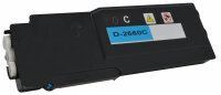 Kompatibel Dell C 2660 DN DNF Toner Cyan 593-BBBT (~4000 Seiten)