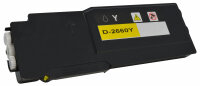 Kompatibel Dell C 2660 DN DNF Toner Gelb  593-BBBR (~4000 Seiten)