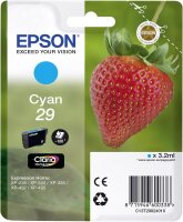 Original Epson T2982 29 Cyan Druckerpatrone (3,2 ml)