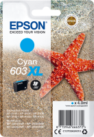 Original Epson 603 XL (C13T03A24010) Druckerpatrone Cyan...
