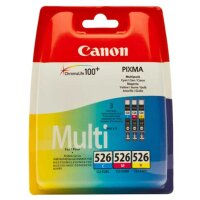 Original Canon CLI-526 C M Y Multipack