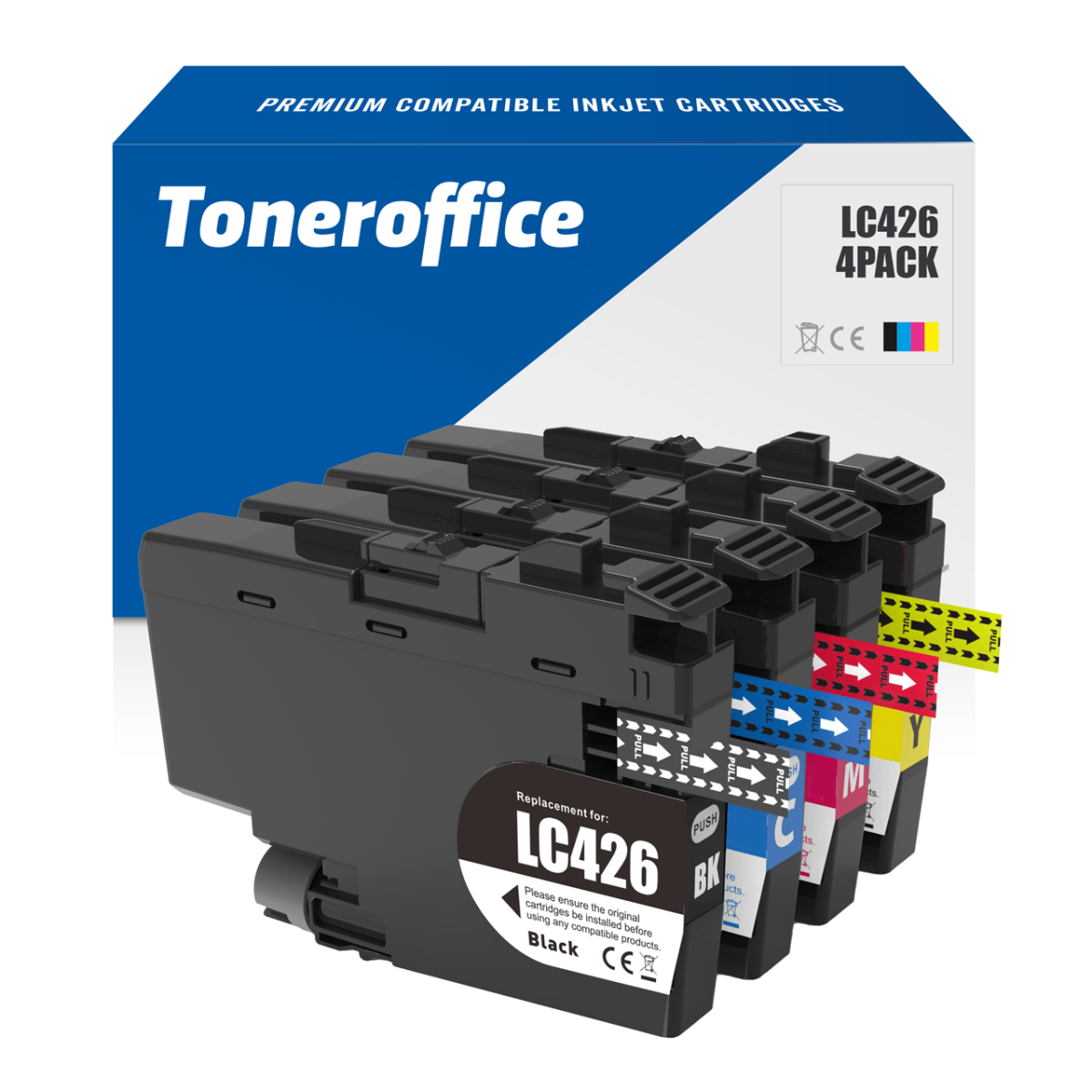 4 Cartucce Compatibili Con Brother LC 426 XL|Brother MFC J - Foto 9