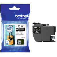 Original Brother LC-421 XL BK Schwarz (~500 Seiten)